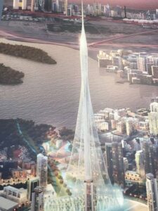 2225513712 Shopping district, heading an article on Dubai's new mega retail district