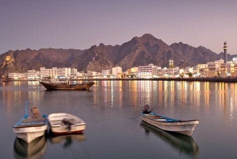 Muscat waterfront in Oman