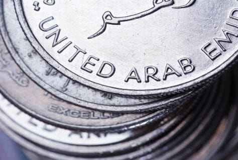 UAE dirham banknotes, used across EER Middle East's personal finance coverage
