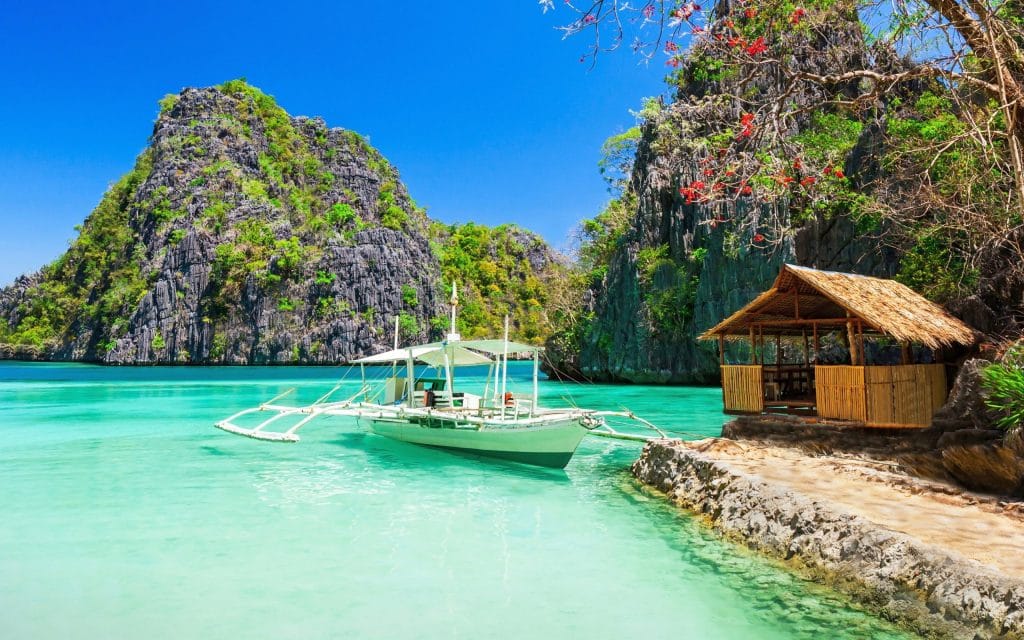 Philippine landscape, heading a photo feature on the Philippines