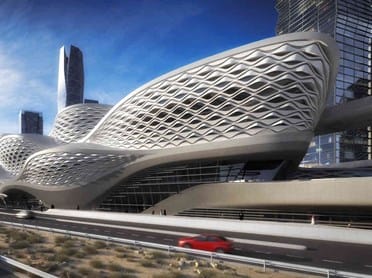 Riyadh Metro rolling stock design render