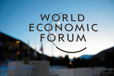 World Economic Forum branding, heading an article on the UAE's ICT ranking