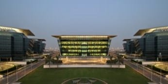 Dubai South development, heading an article on contract awards