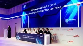 Dubai Metro Route 2020 extension works