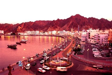 Coastal view in Oman, heading an article on Omran's tourism project stakes