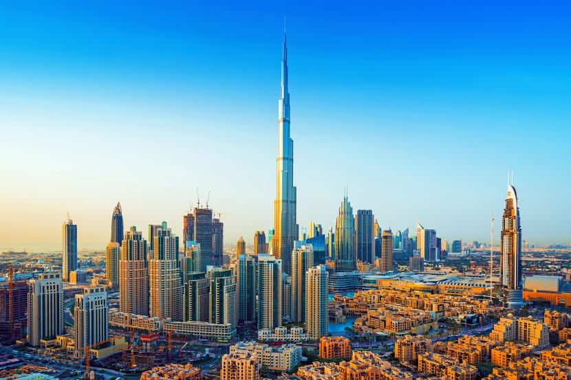 dubai-insights Dubai skyline at dusk