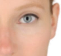 Photograph guideline example showing an incorrectly framed visa photo