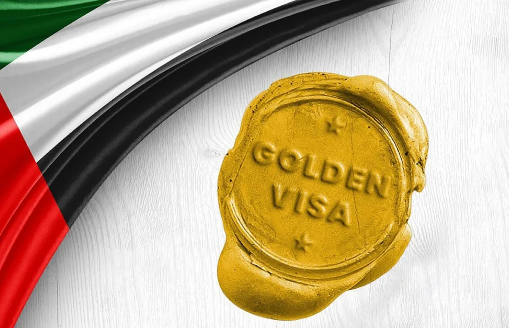 UAE Golden Visa document, heading an article on Golden Visa updates