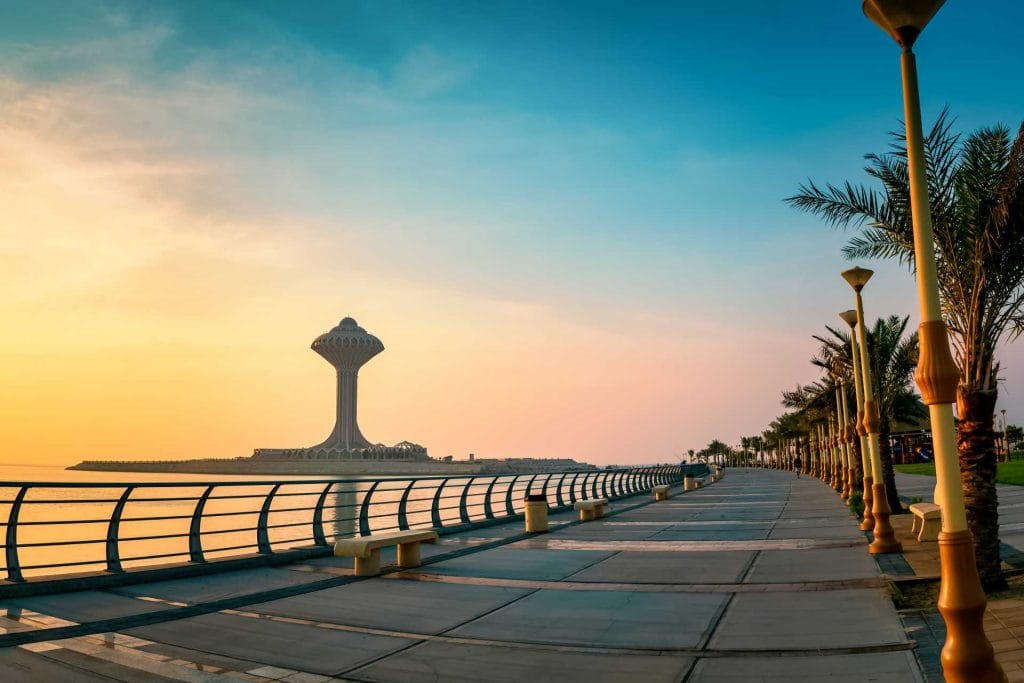 Al Khobar corniche in Saudi Arabia's Eastern Province