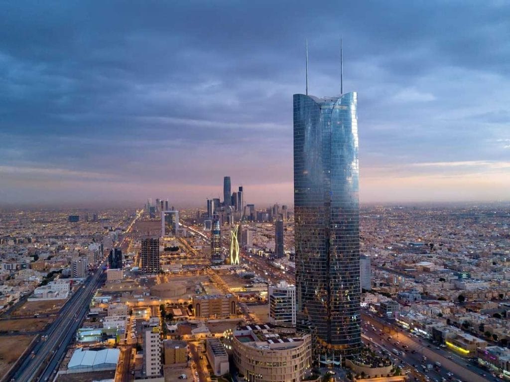 Riyadh skyline, heading an update on commercial registration in Saudi Arabia