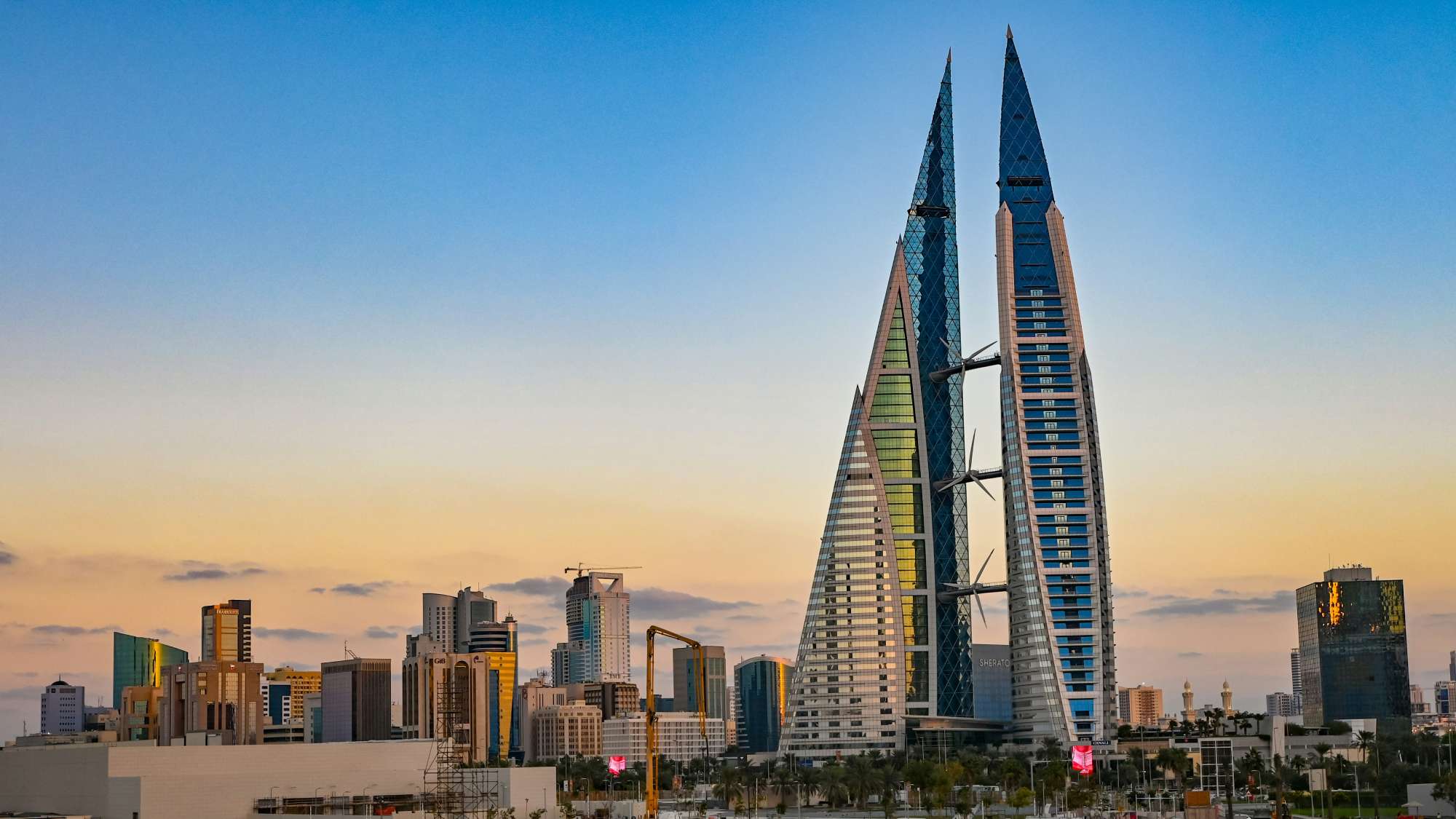 bahrain-new Manama skyline, Bahrain