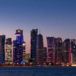Doha West Bay skyline, Qatar